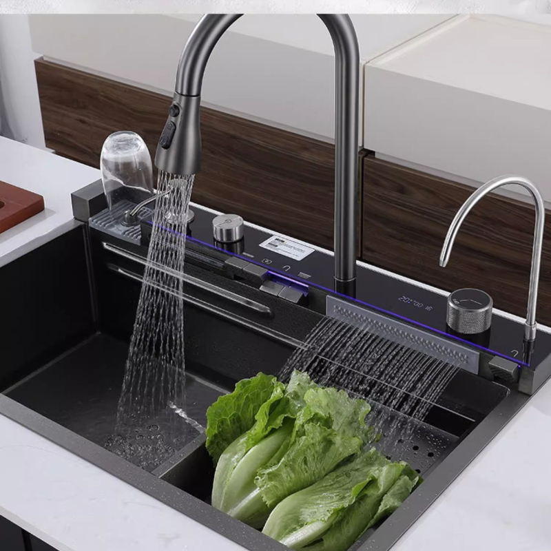 두꺼운 주방 싱크대 스테인레스 스틸 다기능 주방 싱크대 - Home Improvement Kitchen Set 리뷰 및 가격