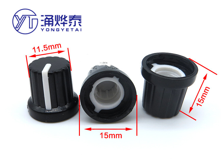 YYT 10PCS 15mm 이중 색상 플라스틱 손잡이  - Home Improvement Mark 리뷰 및 가격