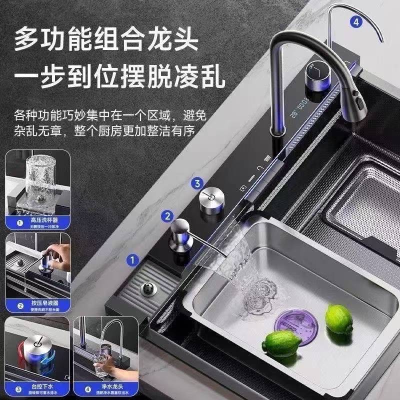 완전한 세트 주방 싱크대 스테인레스 스틸 두꺼워진 가공 - Home Improvement Kitchen Set 리뷰 및 가격