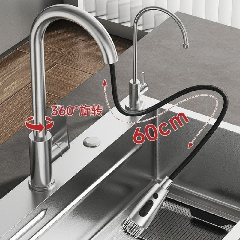 초두꺼운 주방 싱크대 스테인레스 스틸 고급 주방 싱크대 - Home Improvement Kitchen Set 리뷰 및 가격