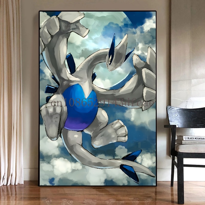 일본 애니메이션 주변 포켓몬 Lugia 포스터 장식 그 - Home Improvement Furniture 리뷰 및 가격