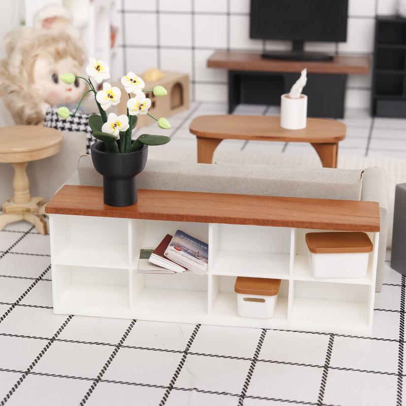 미니어처 사이드보드/TV 캐비닛 1/12 인형집 수납  - Home Improvement Furniture 리뷰 및 가격